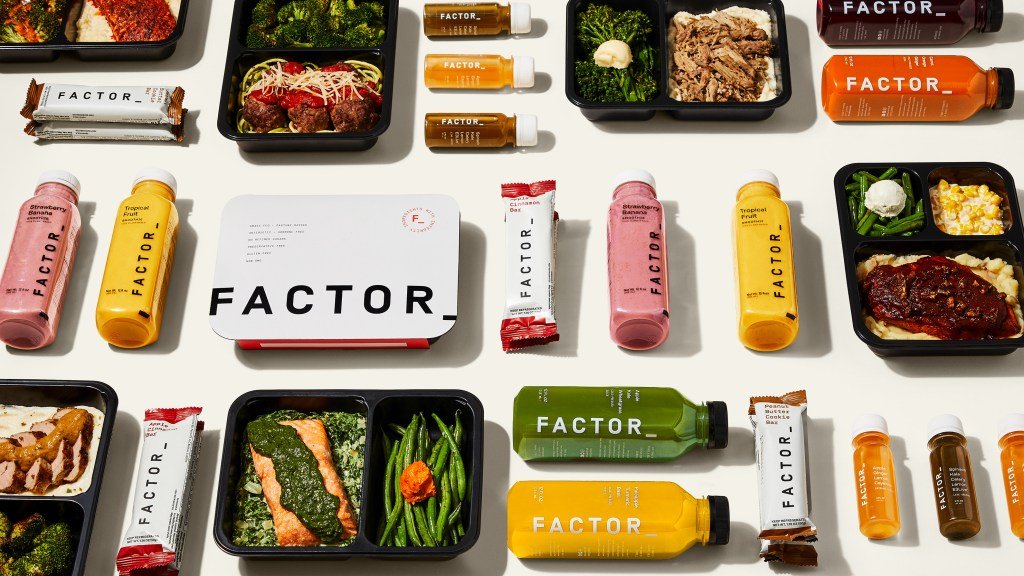 A variety of Factor foods