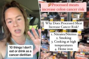 Leia mais sobre o artigo Cancer dietitian reveals 7 foods, drinks that he would not consume