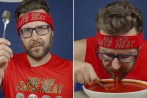 Leia mais sobre o artigo Speedater absorbs two kilos of hot sauce in seconds: world record