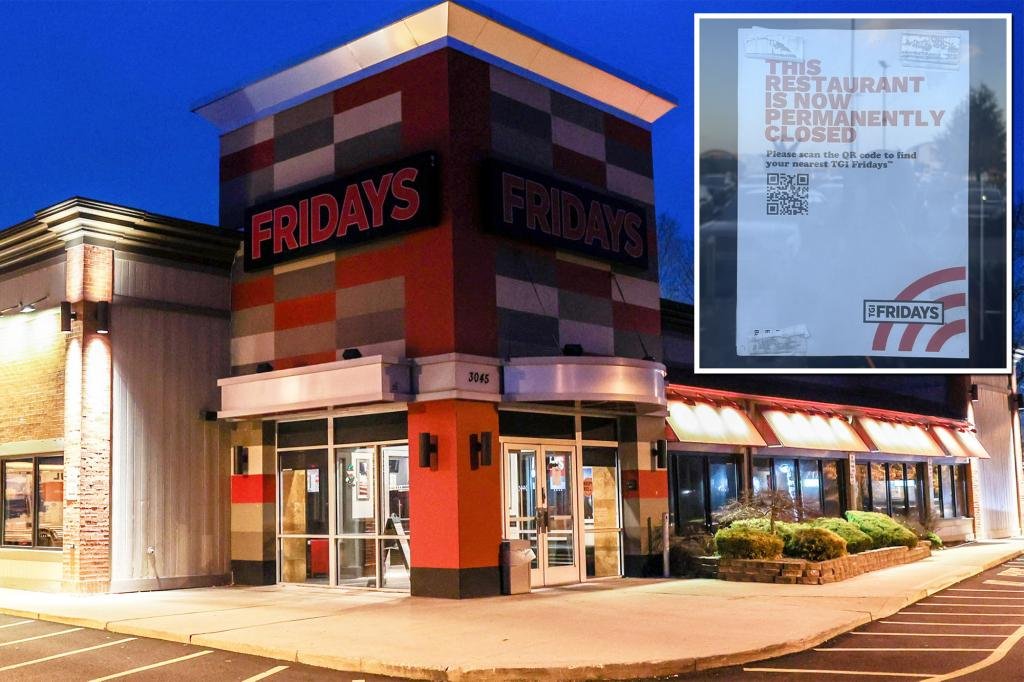 Leia mais sobre o artigo TGI Fridays is closing a dozen stores across America in just one month